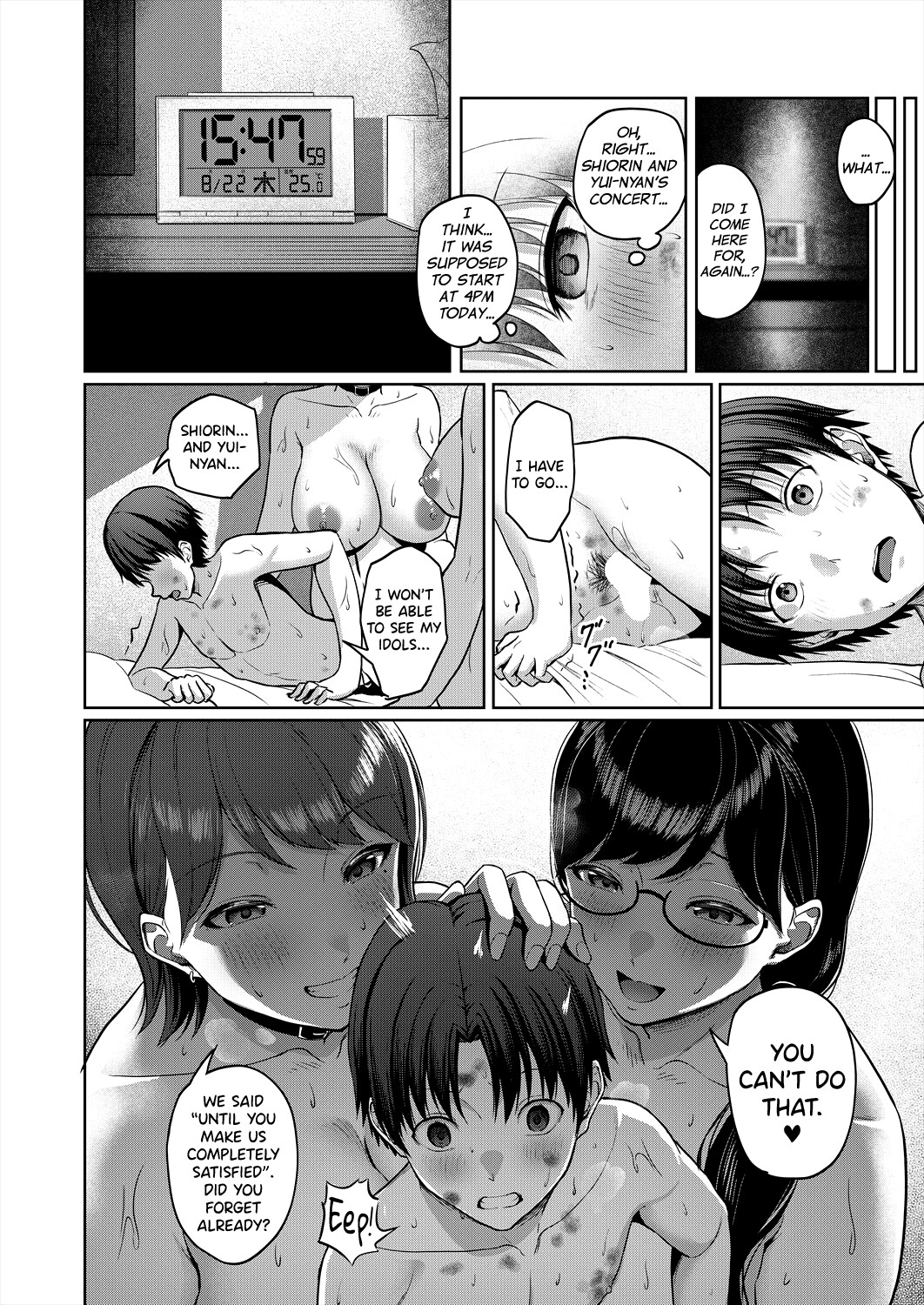 Hentai Manga Comic-A plan for a forced reverse rape stay with a perverted college girl-Read-43